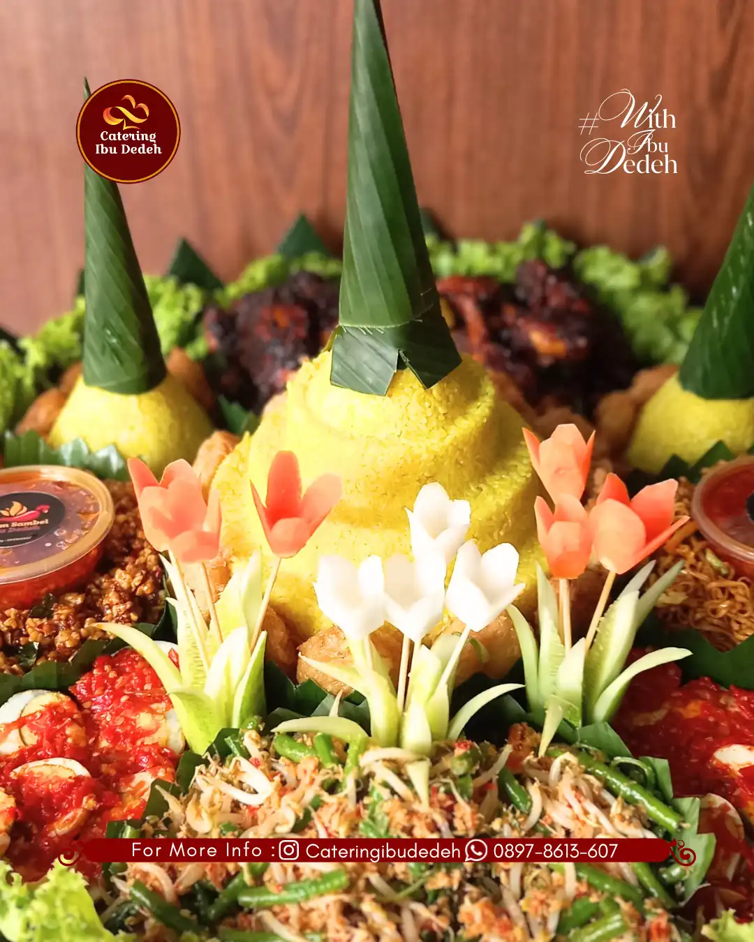 Catering Tumpeng Reguler, Premium dan Mini Catering Ibu Dedeh