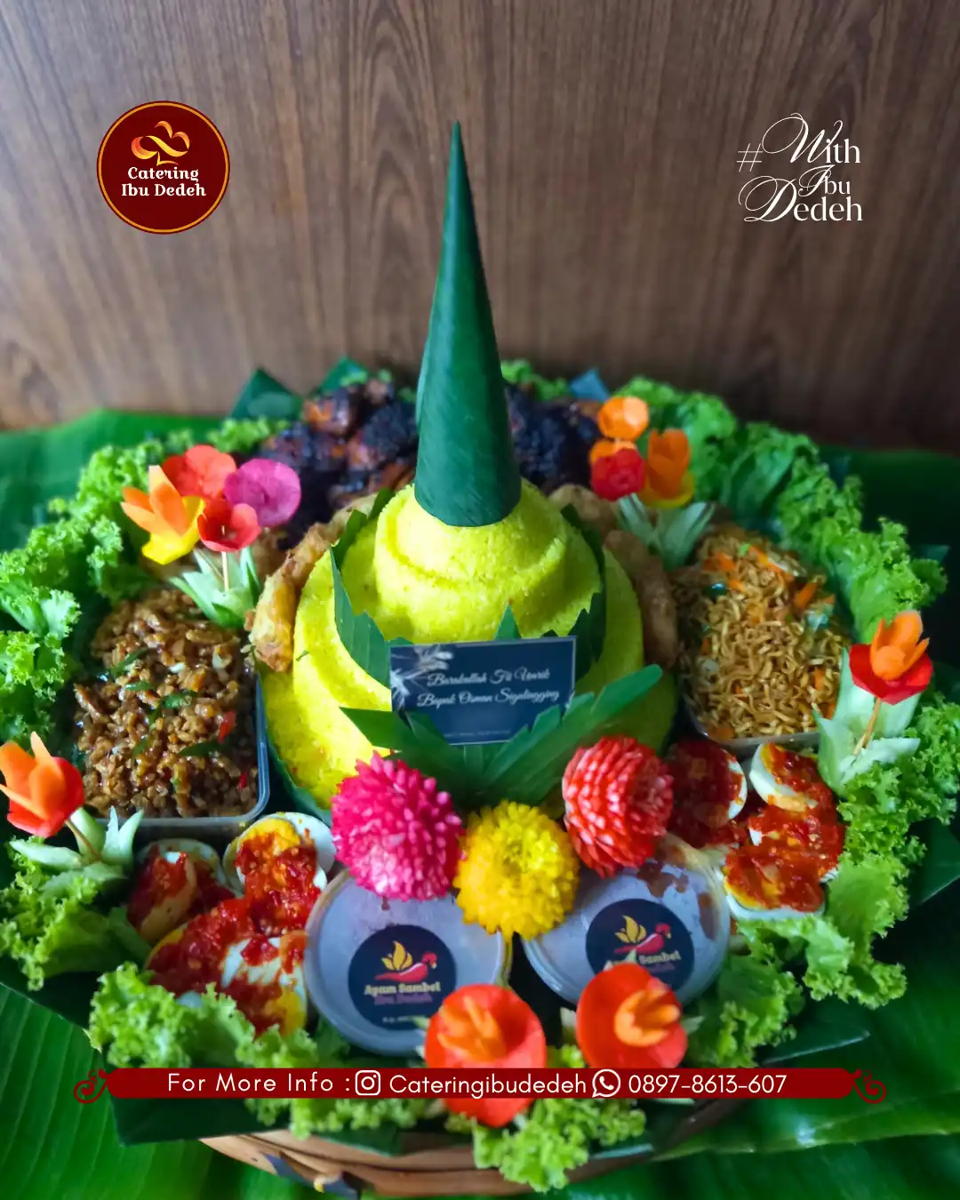 Catering tumpeng Bekasi dari Catering Ibu Dedeh